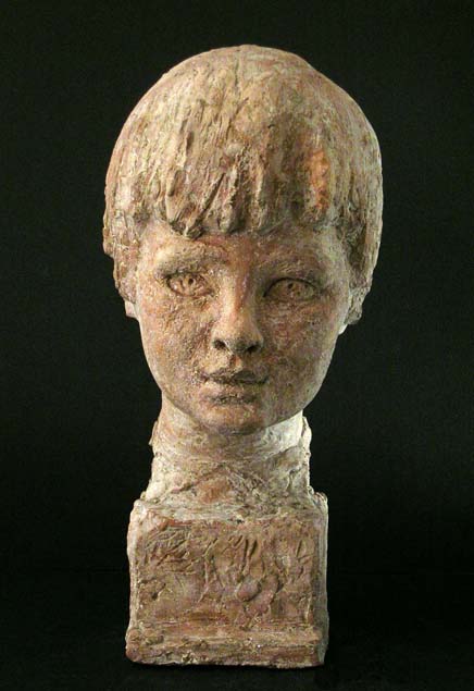 Bruno Innocenti, portrait of a young boy